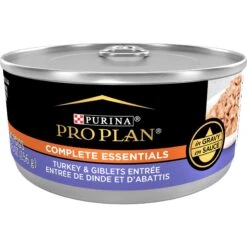 Purina Pro Plan Adult Turkey & Giblets Entree In Gravy Canned Cat Food