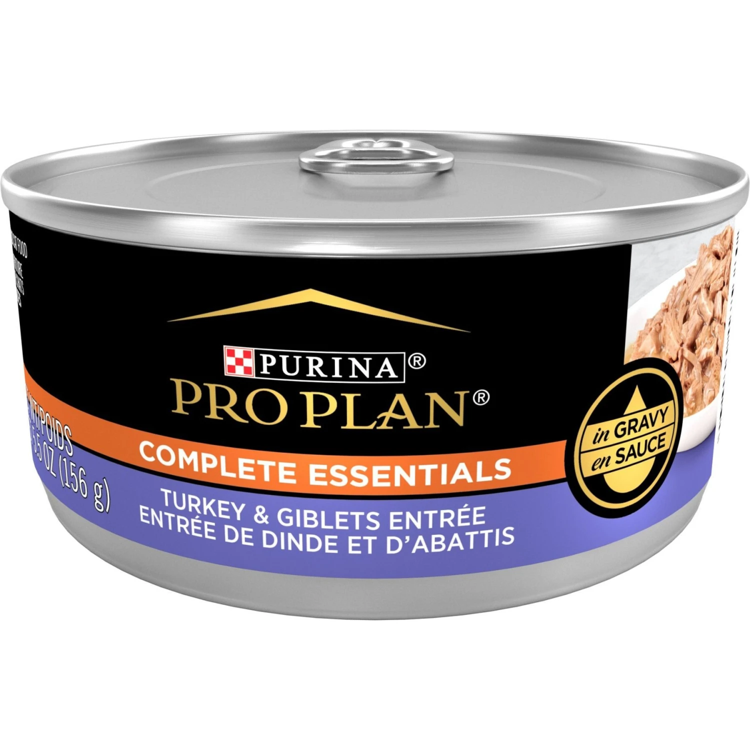 Purina Pro Plan Adult Turkey & Giblets Entree In Gravy Canned Cat Food 1 Purina Pro Plan Adult Turkey & Giblets Entree In Gravy Canned Cat Food