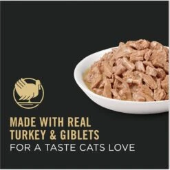 Purina Pro Plan Adult Turkey & Giblets Entree In Gravy Canned Cat Food 10 Purina Pro Plan Adult Turkey & Giblets Entree In Gravy Canned Cat Food -Wellness Sales 102297 PT2. AC SS1800 V1674494921