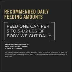 Purina Pro Plan Adult Turkey & Giblets Entree In Gravy Canned Cat Food 15 Purina Pro Plan Adult Turkey & Giblets Entree In Gravy Canned Cat Food -Wellness Sales 102297 PT7. AC SS1800 V1674494982