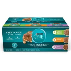 Purina ONE True Instinct Turkey, Chicken & Tuna Variety Pack Canned Cat Food