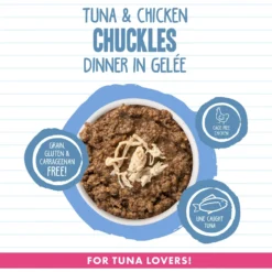 BFF Tuna & Chicken Chuckles Dinner In Gelee Canned Cat Food -Wellness Sales 104788 PT2. AC SS1800 V1644913321