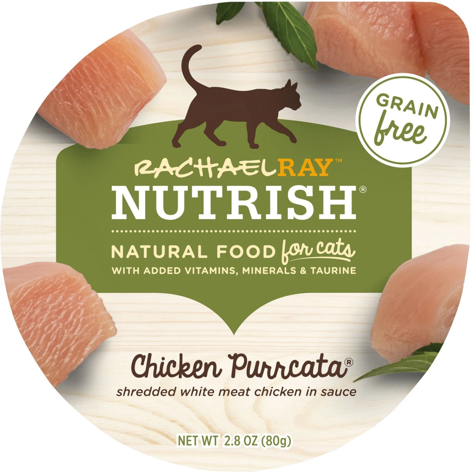 Rachael Ray Nutrish Chicken Purrcata Natural Grain-Free Wet Cat Food 1 Rachael Ray Nutrish Chicken Purrcata Natural Grain-Free Wet Cat Food