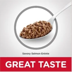 Hill's Science Diet Kitten Savory Salmon Entree Canned Cat Food 14 Hill's Science Diet Kitten Savory Salmon Entree Canned Cat Food -Wellness Sales 110296 PT5. AC SS1800 V1598151378