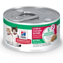 Hill's Science Diet Kitten Liver & Chicken Entree Canned Cat Food