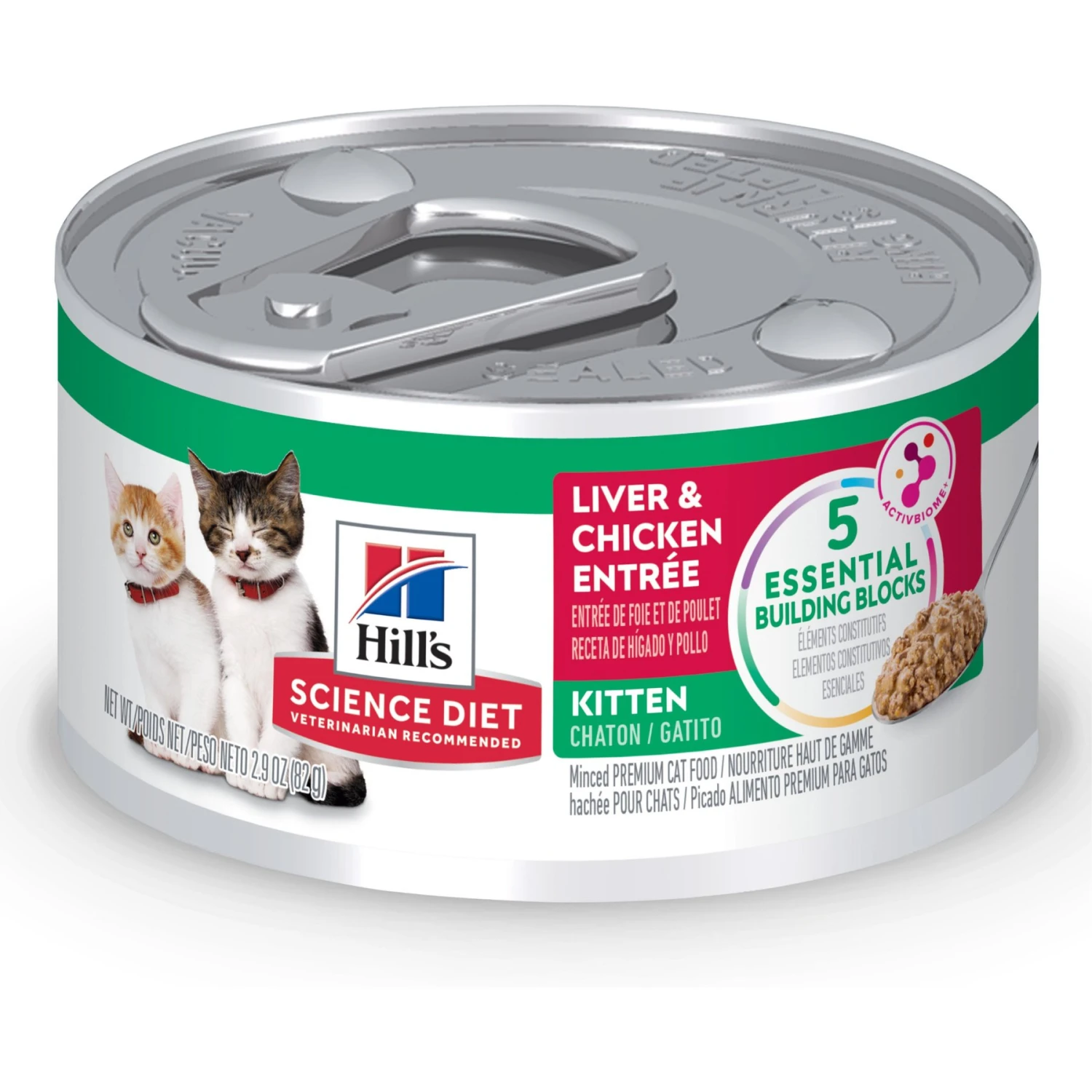 Hill's Science Diet Kitten Liver & Chicken Entree Canned Cat Food 1 Hill's Science Diet Kitten Liver & Chicken Entree Canned Cat Food