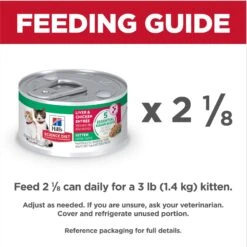 Hill's Science Diet Kitten Liver & Chicken Entree Canned Cat Food 16 Hill's Science Diet Kitten Liver & Chicken Entree Canned Cat Food -Wellness Sales 110297 PT7. AC SS1800 V1690570732