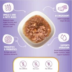 Health Extension Grain-Free Tilapia & Tuna Recipe Canned Cat Food -Wellness Sales 110491 PT6. AC SS1800 V1693245996