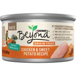 Purina Beyond Grain-Free Natural Pate Chicken & Sweet Potato Recipe Wet Cat Food