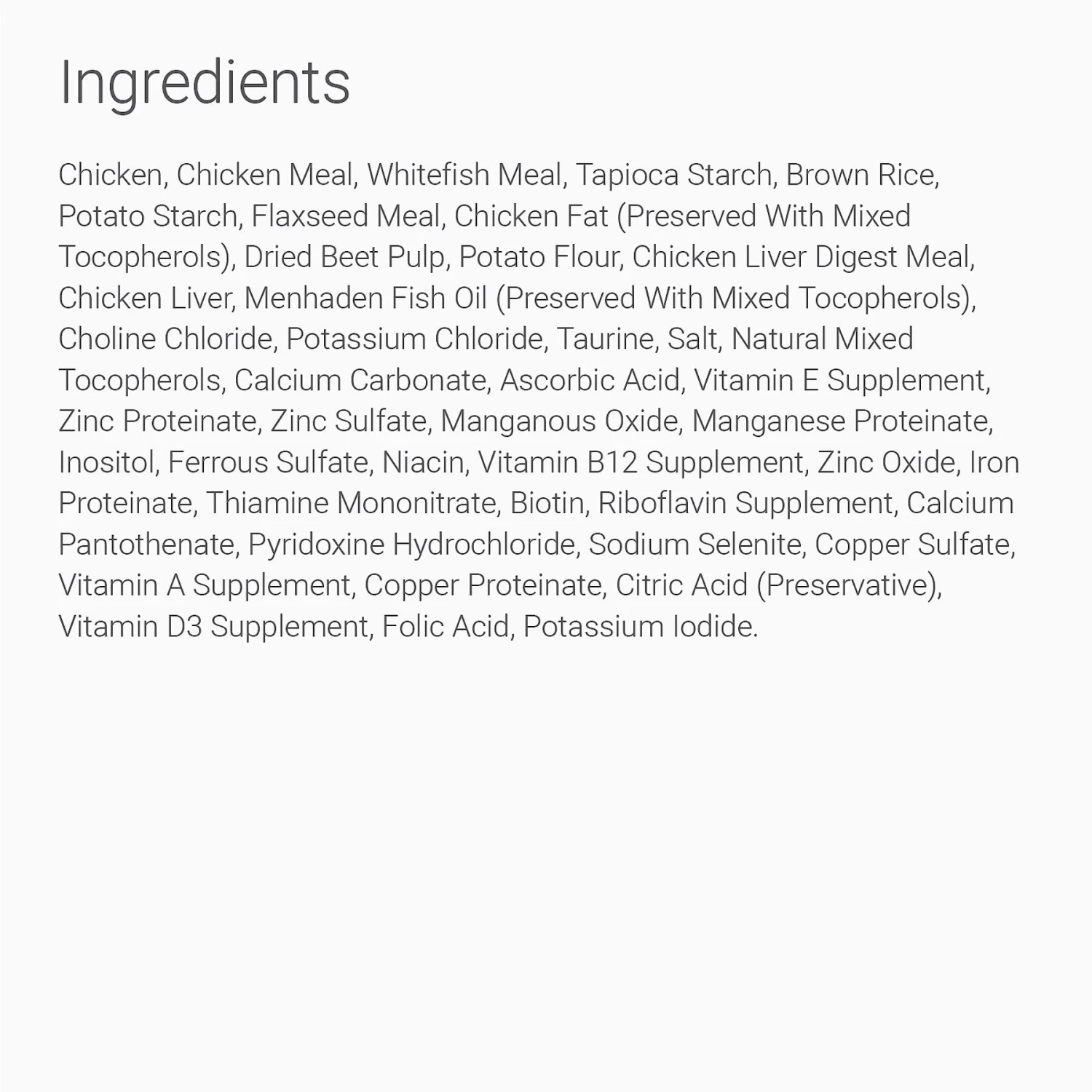 Tender & True Chicken & Brown Rice Recipe Dry Cat Food 2 Tender & True Chicken & Brown Rice Recipe Dry Cat Food - Image 2