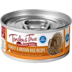 Tender & True Turkey & Brown Rice Recipe Canned Cat Food