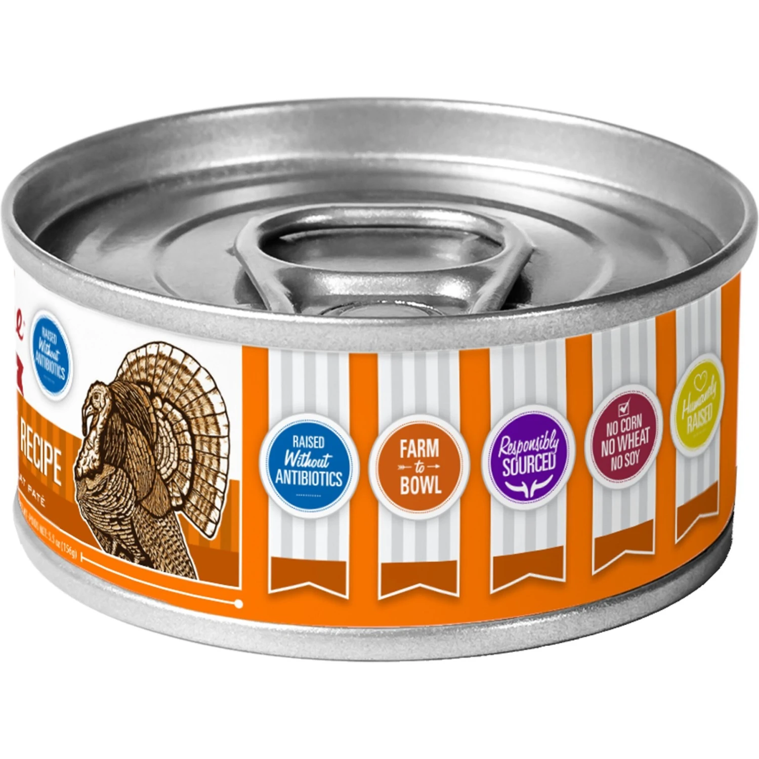 Tender & True Turkey & Brown Rice Recipe Canned Cat Food 2 Tender & True Turkey & Brown Rice Recipe Canned Cat Food - Image 2