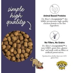 Dr. Elsey's Cleanprotein Chicken Kibble Cat Dry Food -Wellness Sales 119079 PT3. AC SS1800 V1701368778