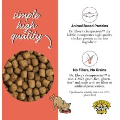 Dr. Elsey's Cleanprotein Salmon Kibble Cat Dry Food -Wellness Sales 119084 PT3. AC SS1800 V1701368775