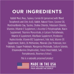 Instinct Limited Ingredient Diet Grain-Free Recipe With Real Rabbit Freeze-Dried Raw Coated Dry Cat Food 14 Instinct Limited Ingredient Diet Grain-Free Recipe With Real Rabbit Freeze-Dried Raw Coated Dry Cat Food -Wellness Sales 119125 PT5. AC SS1800 V1553718468