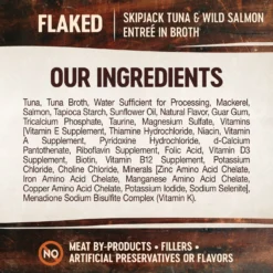 Wellness CORE Signature Selects Flaked Skipjack Tuna & Wild Salmon Entree In Broth Grain-Free Canned Cat Food -Wellness Sales 119917 PT3. AC SS1800 V1678387569