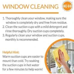 K&H Pet Products EZ Mount Up & Away Kitty Single Diner Stainless Steel Cat Bowl, 1.5-cup -Wellness Sales 121172 PT4. AC SS1800 V1627351887