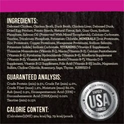 Merrick Backcountry Grain-Free Kitten Recipe Cuts Chicken & Duck In Gravy Cat Food Pouches 14 Merrick Backcountry Grain-Free Kitten Recipe Cuts Chicken & Duck In Gravy Cat Food Pouches -Wellness Sales 123840 PT5. AC SS1800 V1638042410