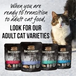 Merrick Backcountry Grain-Free Kitten Recipe Cuts Chicken & Duck In Gravy Cat Food Pouches 15 Merrick Backcountry Grain-Free Kitten Recipe Cuts Chicken & Duck In Gravy Cat Food Pouches -Wellness Sales 123840 PT6. AC SS1800 V1638045401