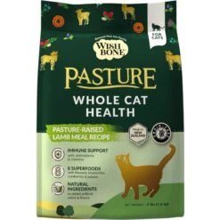Wishbone Pasture New Zealand Lamb Grain-Free Complete Cat Health Dry Cat Food
