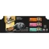 Sheba Perfect Portions Grain-Free Roasted Chicken, Gourmet Salmon & Signature Tuna Cuts In Gravy Variety Pack Adult Wet Cat Food Trays