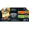 Sheba Perfect Portions Poultry Entrees Cuts In Gravy Variety Pack Adult Wet Cat Food Trays