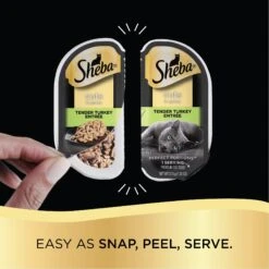 Sheba Perfect Portions Poultry Entrees Cuts In Gravy Variety Pack Adult Wet Cat Food Trays 11 Sheba Perfect Portions Poultry Entrees Cuts In Gravy Variety Pack Adult Wet Cat Food Trays -Wellness Sales 126366 PT2. AC SS1800 V1658189005