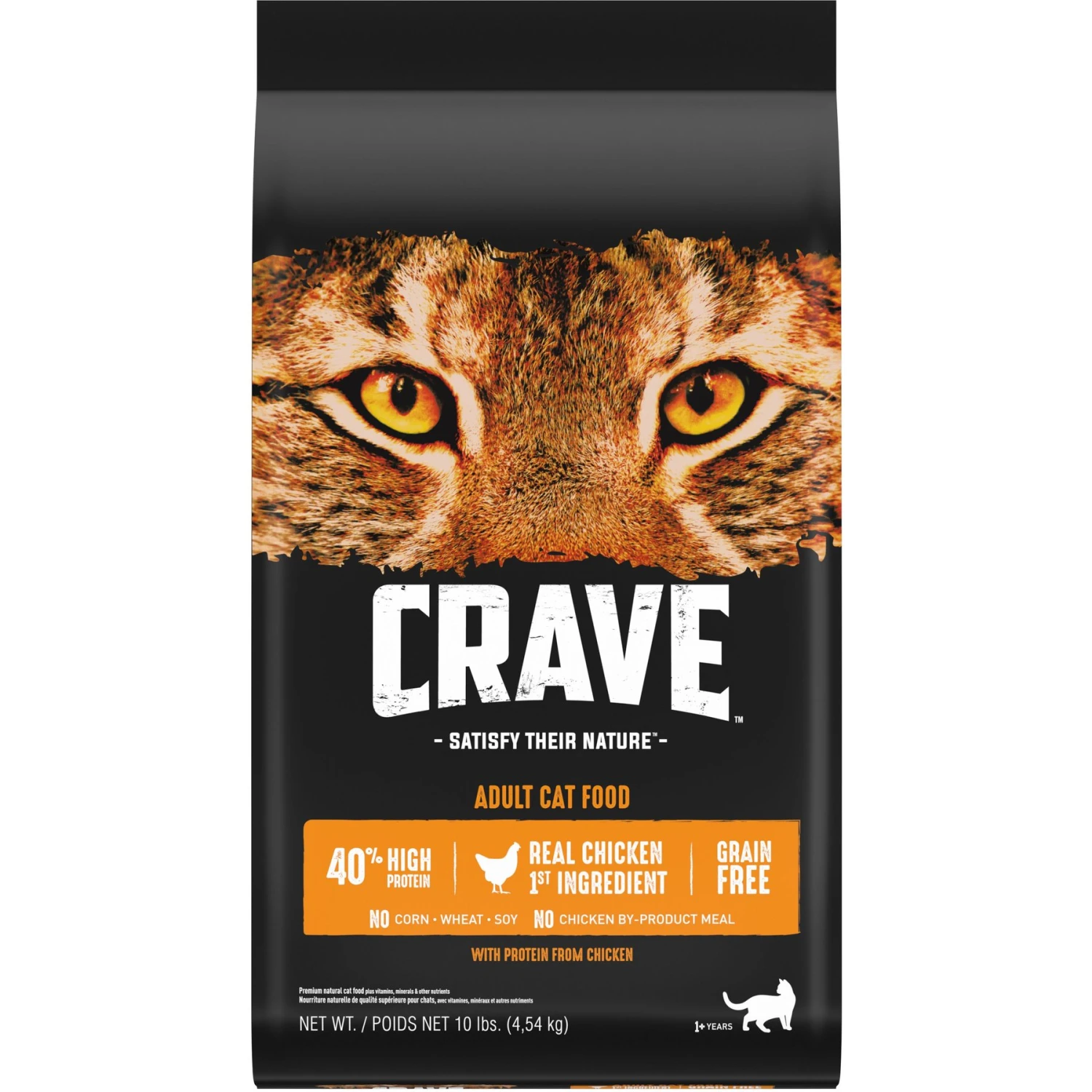 Crave With Protein From Chicken Adult Grain-Free Dry Cat Food 1 Crave With Protein From Chicken Adult Grain-Free Dry Cat Food
