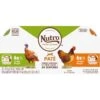 Nutro Perfect Portions Grain-Free Real Turkey & Real Chicken Pate Recipe Variety Pack Adult Wet Cat Food Trays