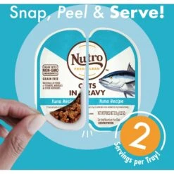 Nutro Perfect Portions Grain-Free Cuts In Gravy Tuna Recipe Adult Wet Cat Food Trays 11 Nutro Perfect Portions Grain-Free Cuts In Gravy Tuna Recipe Adult Wet Cat Food Trays -Wellness Sales 128577 PT2. AC SS1800 V1702678410