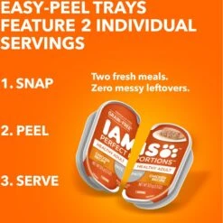 Iams Perfect Portions Healthy Kitten Chicken Recipe Pate Grain-Free Wet Cat Food Trays 9 Iams Perfect Portions Healthy Kitten Chicken Recipe Pate Grain-Free Wet Cat Food Trays -Wellness Sales 131321 PT2. AC SS1800 V1617075208