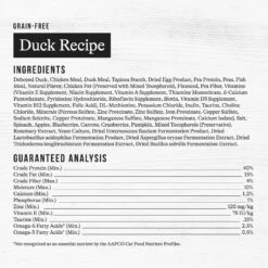 American Journey Duck Recipe Grain-Free Dry Cat Food 17 American Journey Duck Recipe Grain-Free Dry Cat Food -Wellness Sales 131584 PT8. AC SS1800 V1669228581