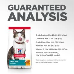 Hill's Science Diet Adult 11+ Indoor Age Defying Dry Cat Food 17 Hill's Science Diet Adult 11+ Indoor Age Defying Dry Cat Food -Wellness Sales 133298 PT8. AC SS1800 V1598540182