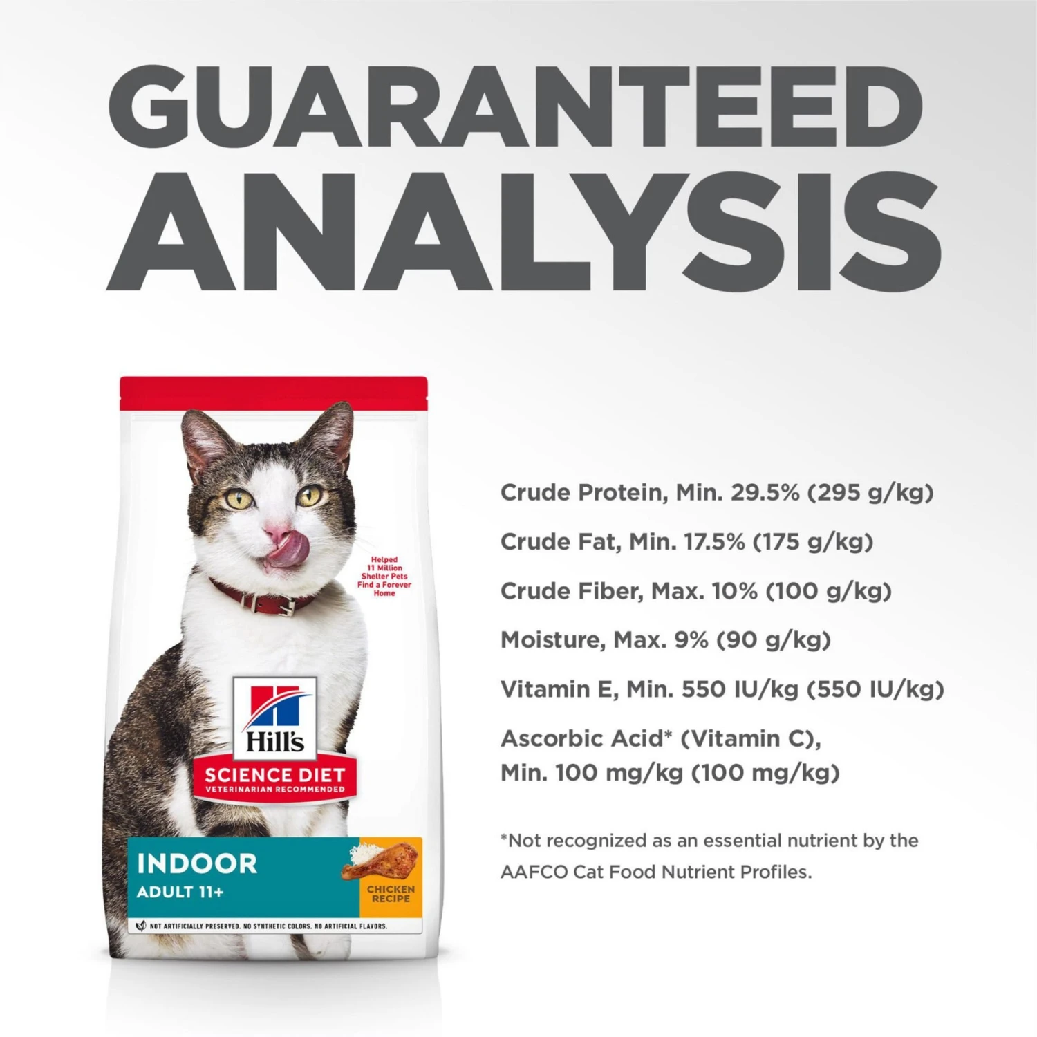 Hill's Science Diet Adult 11+ Indoor Age Defying Dry Cat Food 9 Hill's Science Diet Adult 11+ Indoor Age Defying Dry Cat Food - Image 9