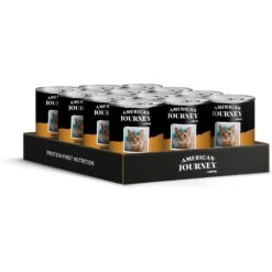 American Journey Pate Turkey & Salmon Recipe Grain-Free Canned Cat Food -Wellness Sales 133922 PT3. AC SS1800 V1689972582