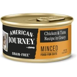 American Journey Minced Chicken & Tuna Recipe In Gravy Grain-Free Canned Cat Food