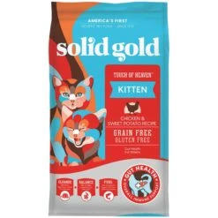 Solid Gold Touch Of Heaven Chicken & Sweet Potato Recipe Kitten Grain-Free Dry Cat Food