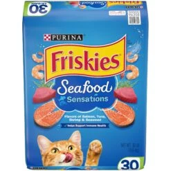 Friskies Seafood Sensations Dry Cat Food