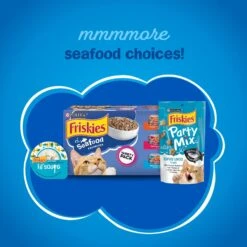 Friskies Seafood Sensations Dry Cat Food -Wellness Sales 139318 PT5. AC SS1800 V1700158886