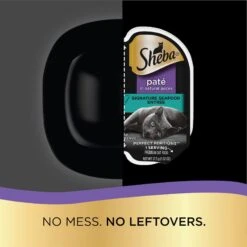 Sheba Perfect Portions Seafood Pate Variety Pack Grain-Free Adult Wet Cat Food Trays -Wellness Sales 140273 PT4. AC SS1800 V1626818850