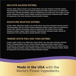 Sheba Perfect Portions Seafood Pate Variety Pack Grain-Free Adult Wet Cat Food Trays -Wellness Sales 140273 PT6. AC SS1800 V1626816386