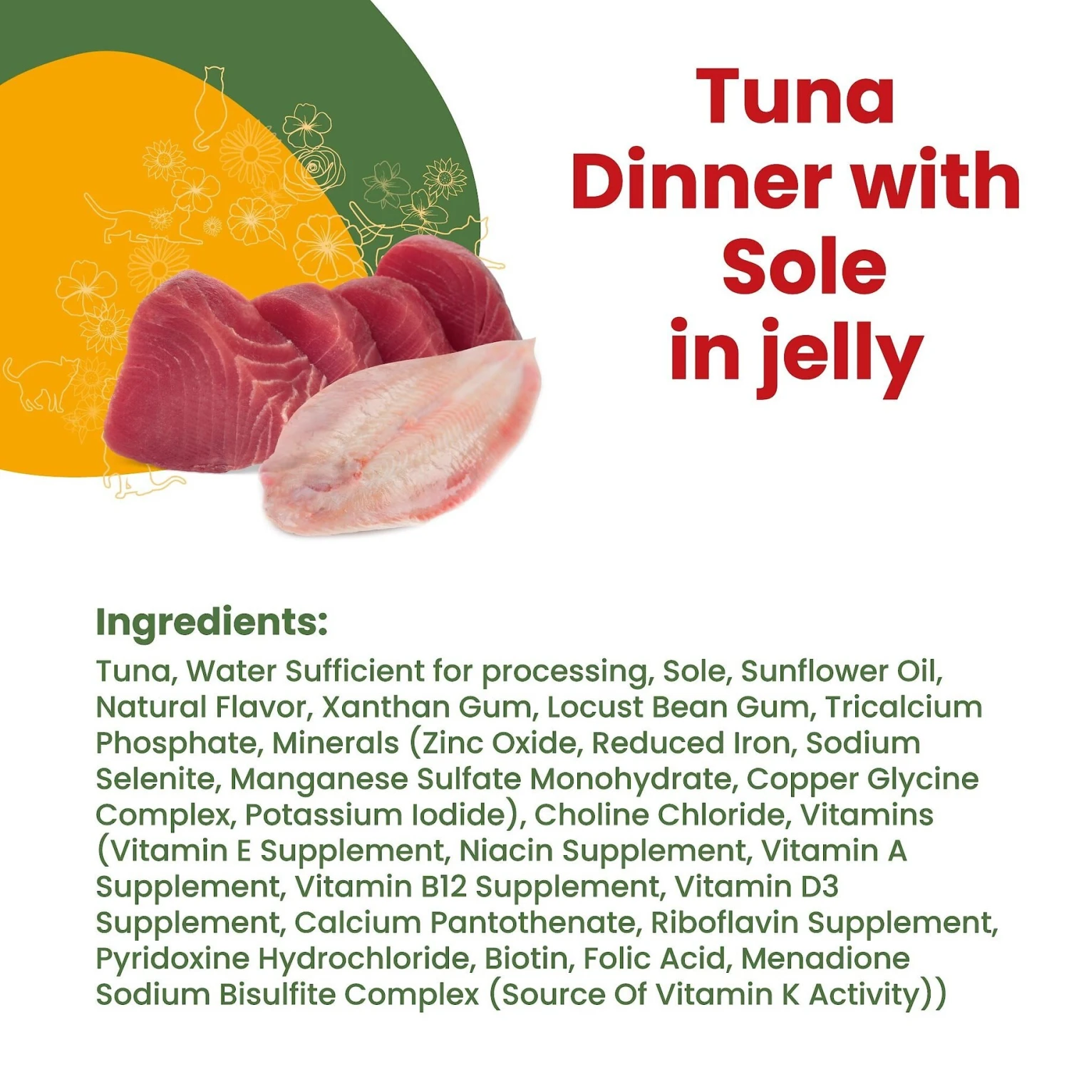 Almo Nature HQS La Cucina Tuna With Sole Grain-Free Cat Food Pouches 3 Almo Nature HQS La Cucina Tuna With Sole Grain-Free Cat Food Pouches - Image 3