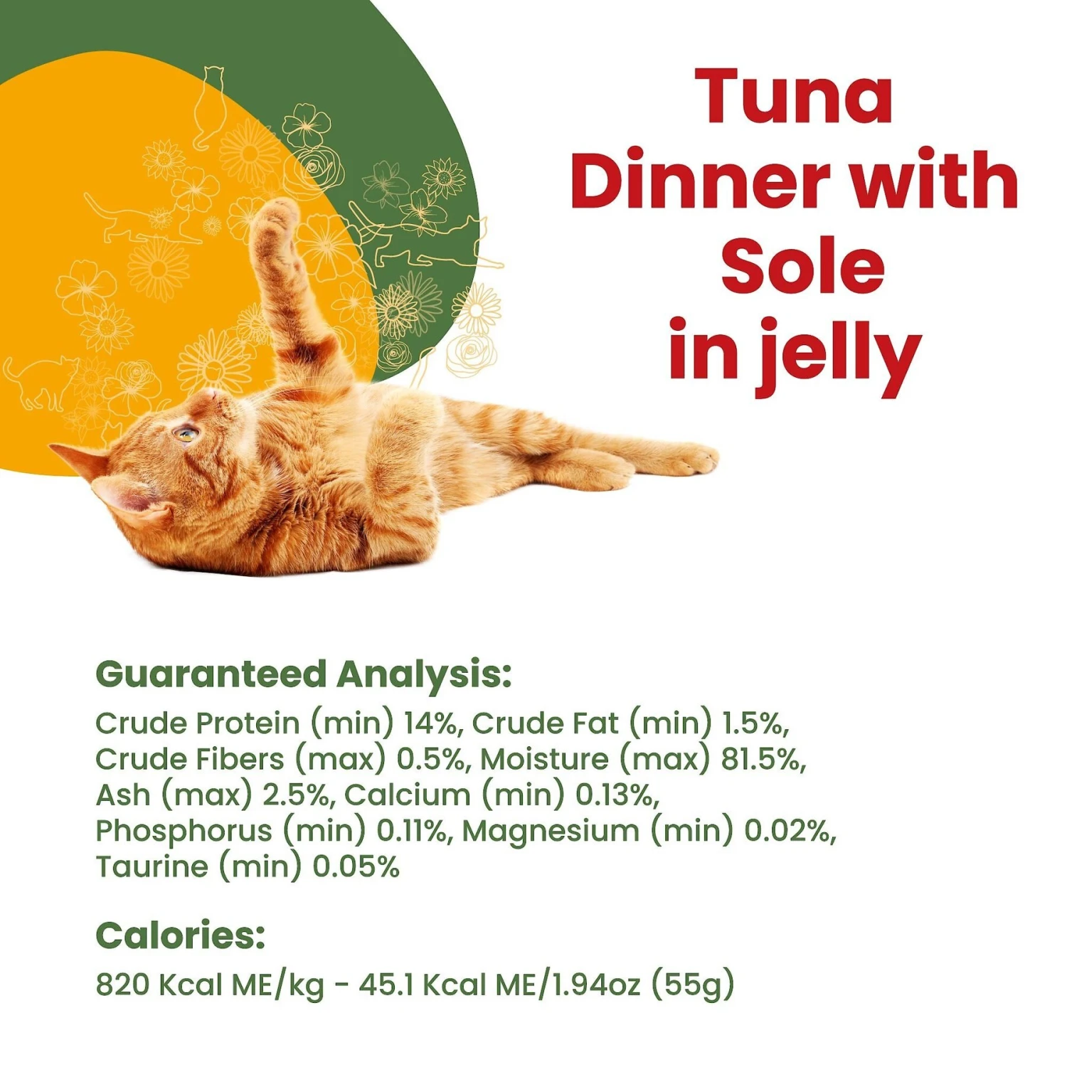 Almo Nature HQS La Cucina Tuna With Sole Grain-Free Cat Food Pouches 4 Almo Nature HQS La Cucina Tuna With Sole Grain-Free Cat Food Pouches - Image 4