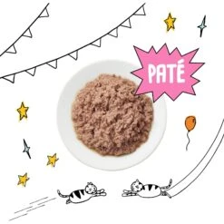 Tiny Tiger Pate Whitefish & Tuna Recipe Grain-Free Canned Cat Food -Wellness Sales 141883 PT3. AC SS1800 V1687286228