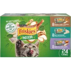 Friskies Indoor Variety Pack Canned Cat Food