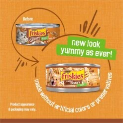 Friskies Extra Gravy Pate With Chicken In Savory Gravy Canned Cat Food -Wellness Sales 142579 PT2. AC SS1800 V1700161365