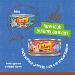Friskies Extra Gravy Pate With Tuna In Savory Gravy Canned Cat Food -Wellness Sales 142581 PT2. AC SS1800 V1699391174