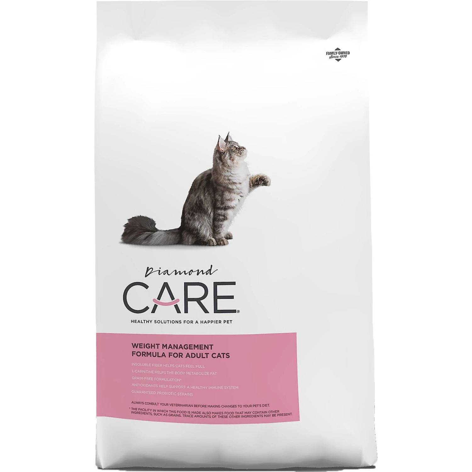 Diamond Care Weight Management Formula Adult Grain-Free Dry Cat Food 1 Diamond Care Weight Management Formula Adult Grain-Free Dry Cat Food