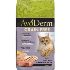 AvoDerm Grain-Free Duck With Turkey Meal Dry Cat Food