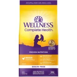 Wellness Complete Health Grain-Free Indoor Deboned Chicken Recipe Dry Cat Food